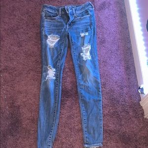 American eagle super stretch jeans
